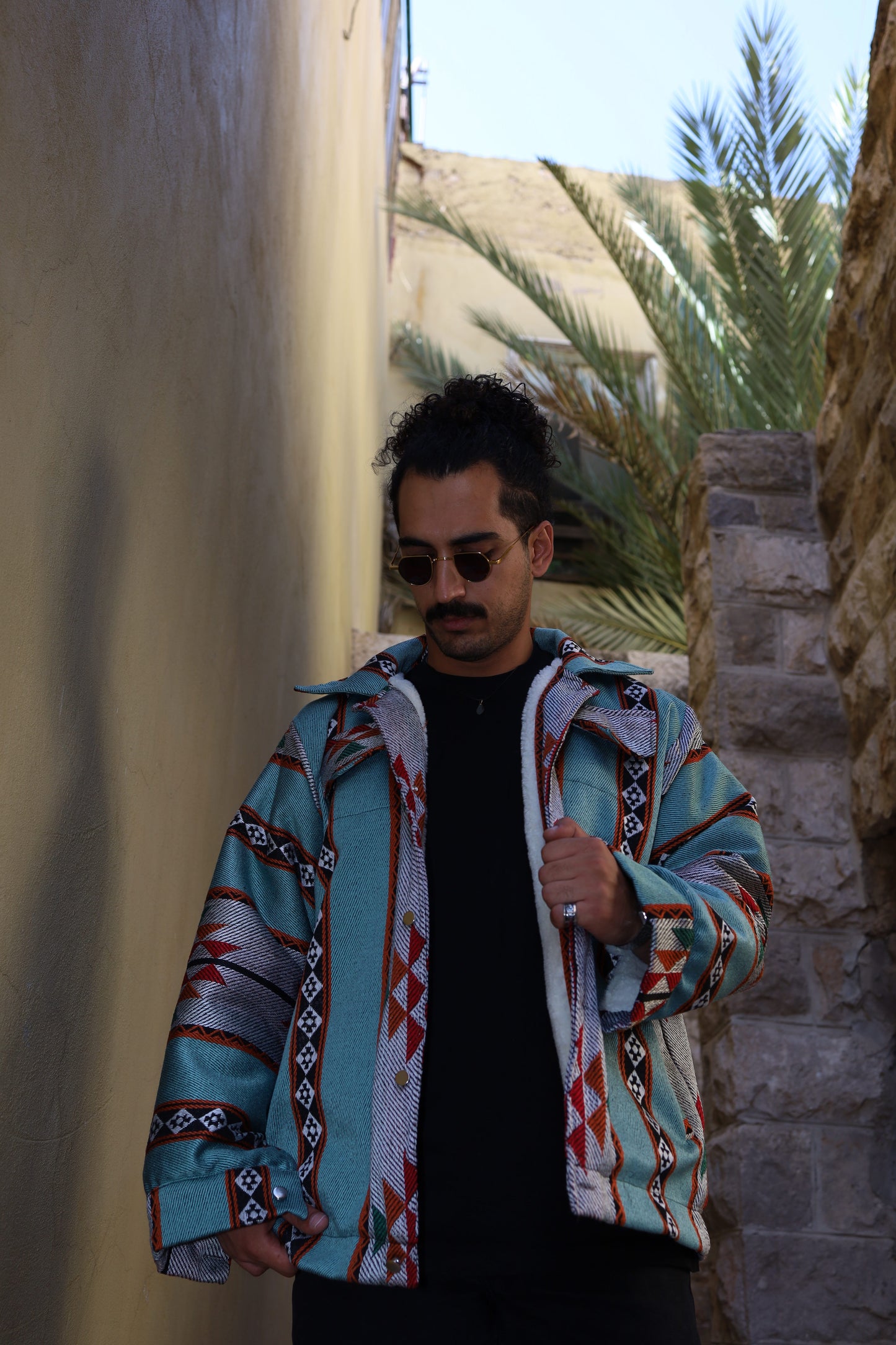 Fayrouz Fuzzy Lined Jacket