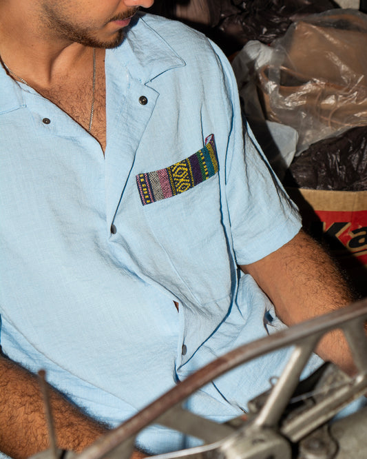 Baby Blue Shirt