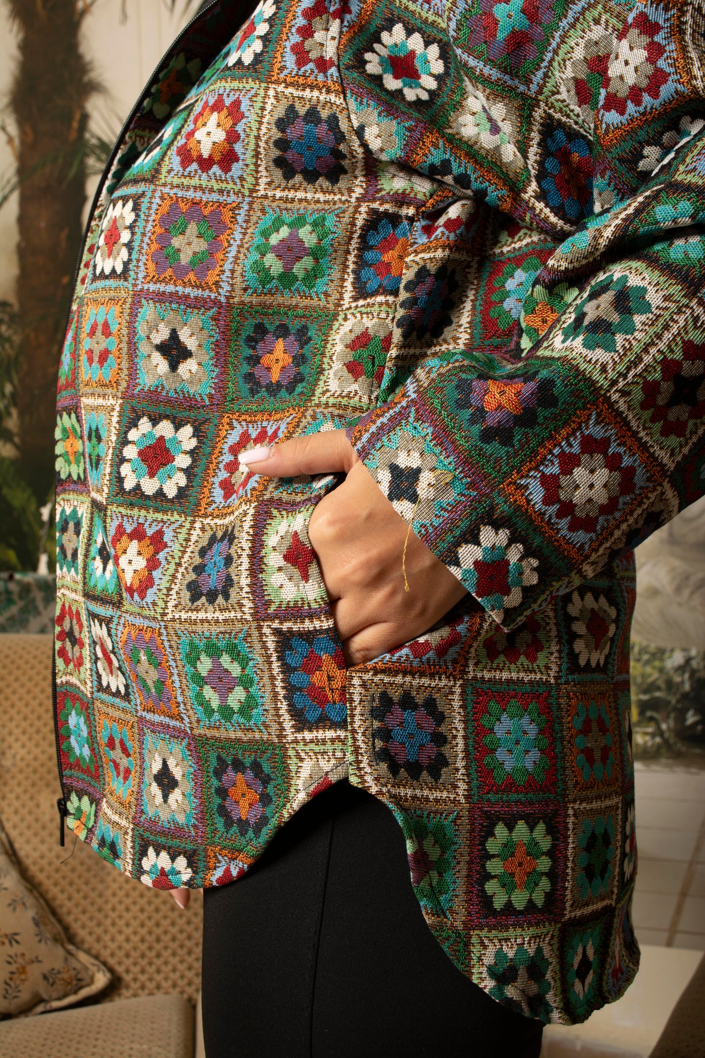 Huda Jacket with Hood