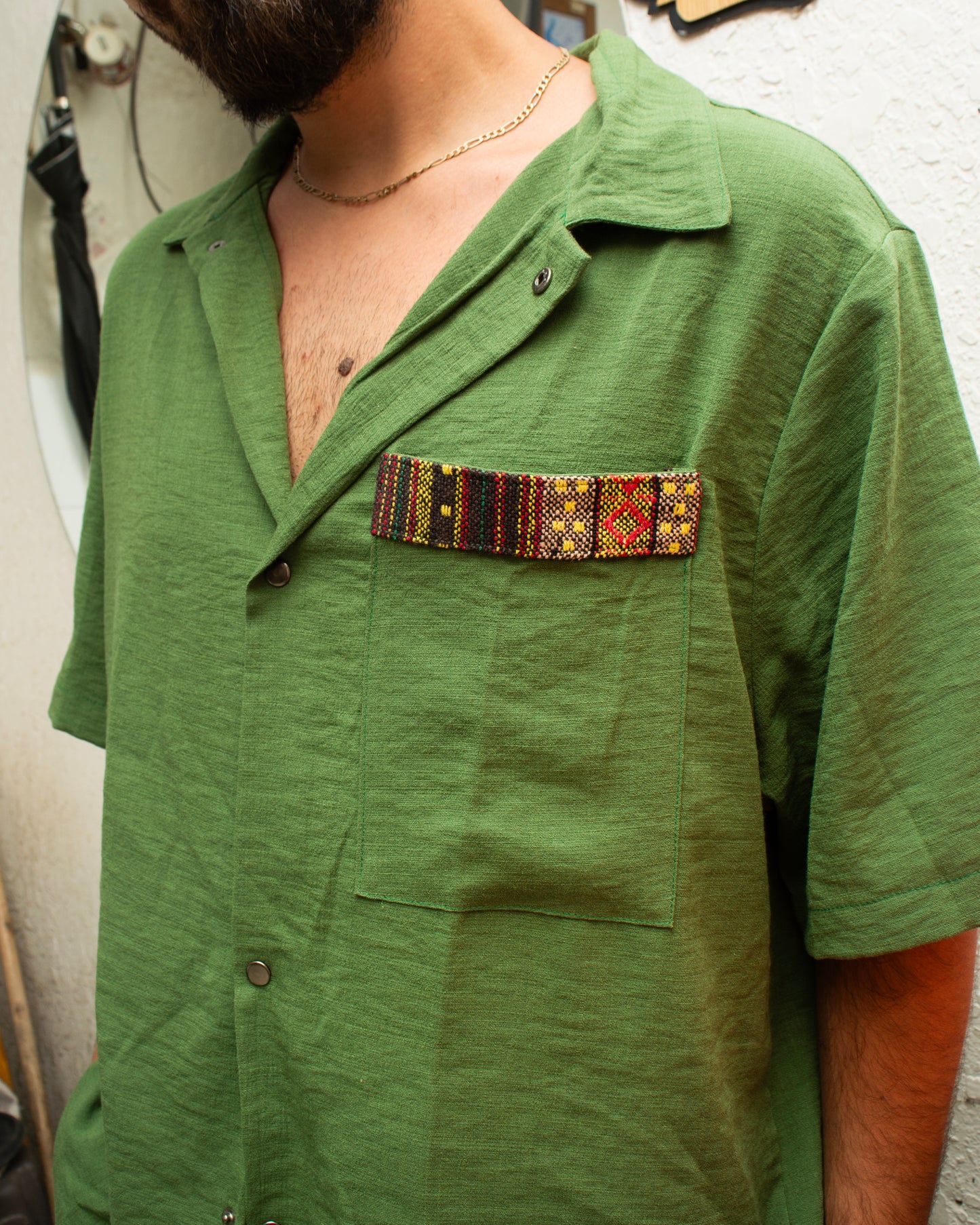 Olive Green Shirt