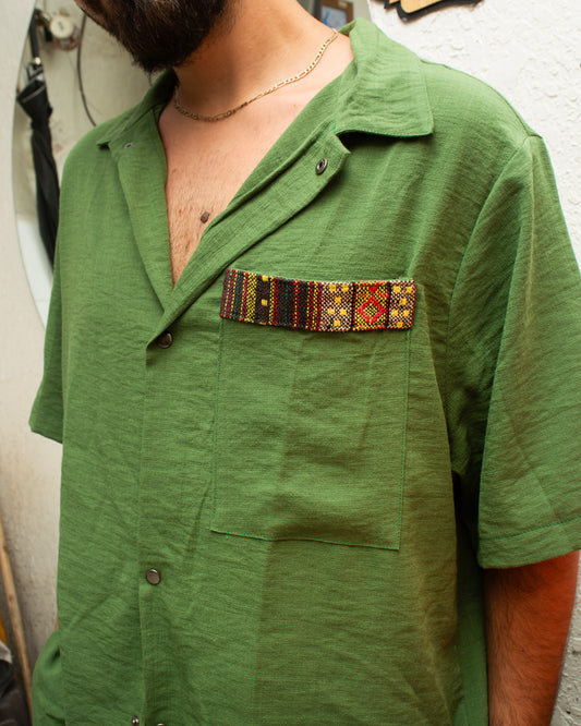 Olive Green Shirt