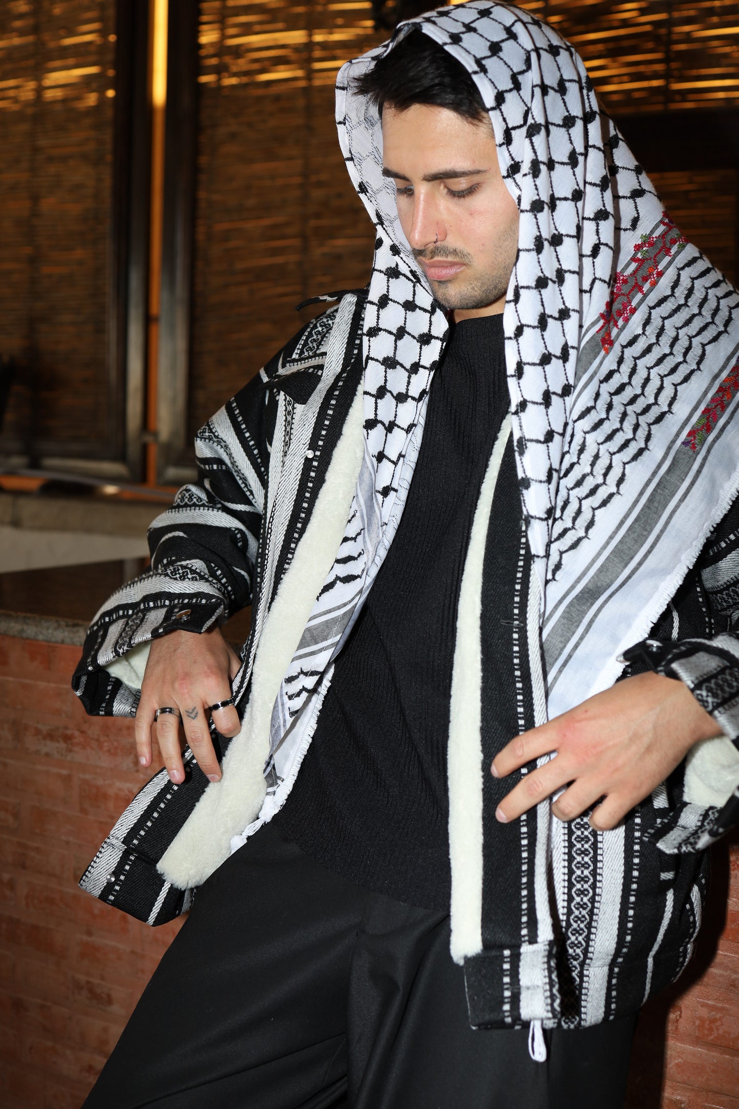 Palestine 48 Fuzzy Lined Jacket