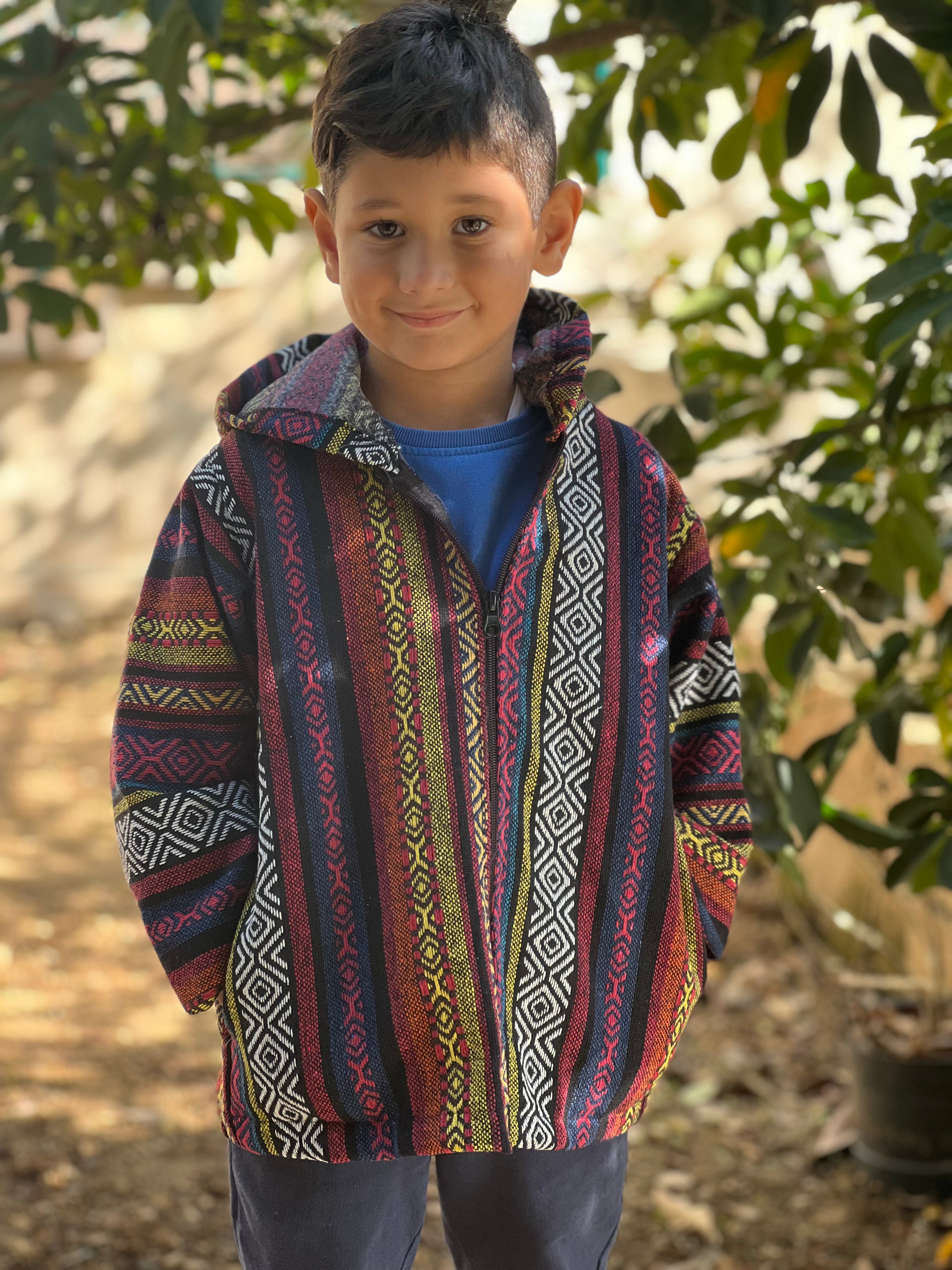 Rabe'e kids full zipper jacket – Qashabeyyeh