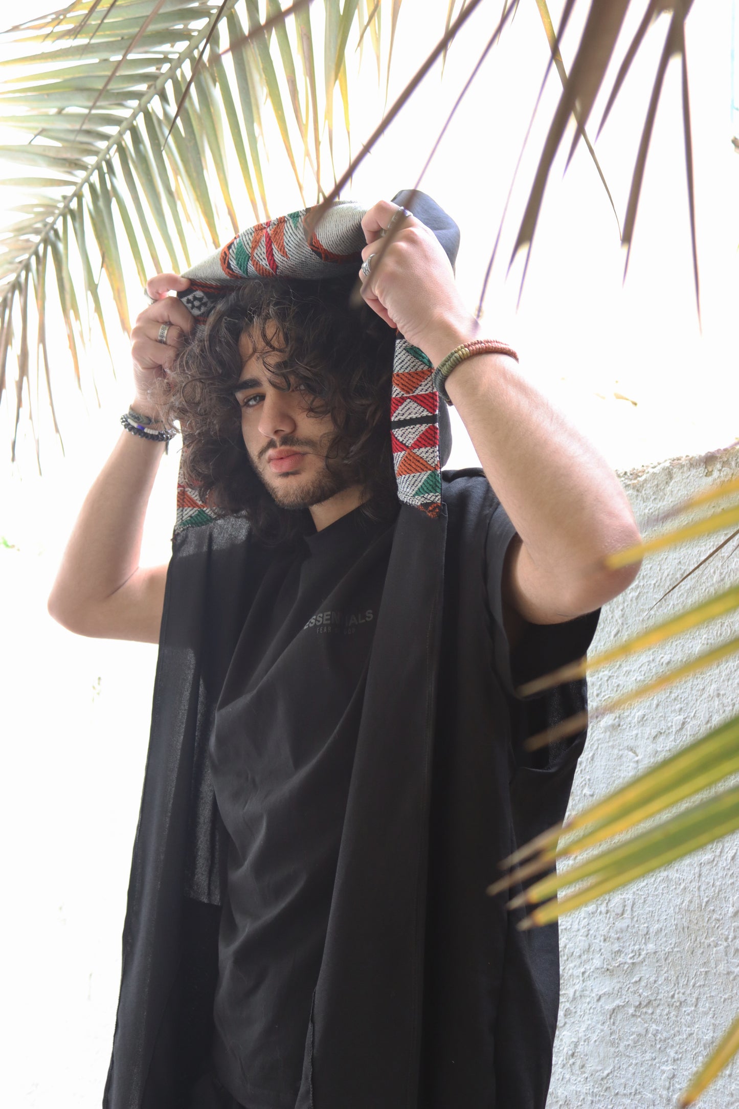 Bassem on Black Summer Vest