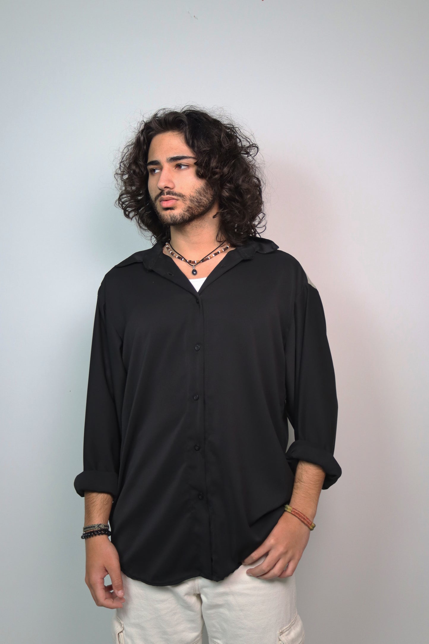 Bassem on Black Shirt