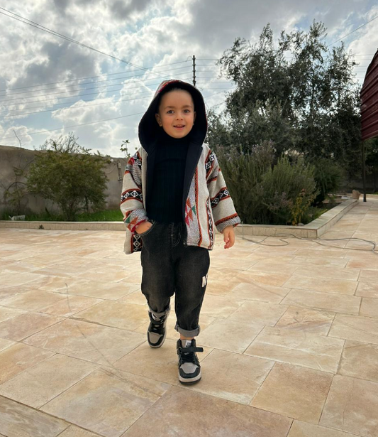 Bassem Yousef's Kids full zipper jacket